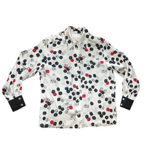 Load image into Gallery viewer, ESCADA DICE PRINT SILK BLOUSE (S/M)