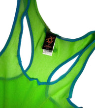 Load image into Gallery viewer, Jean Paul Gaultier Vintage Neon Four-Way Mesh Tank Top