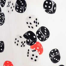 Load image into Gallery viewer, ESCADA DICE PRINT SILK BLOUSE (S/M)