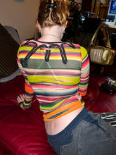 Load image into Gallery viewer, 2000s Jean Paul Gaultier Soleil Mesh Top