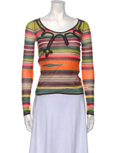 Load image into Gallery viewer, 2000s Jean Paul Gaultier Soleil Mesh Top