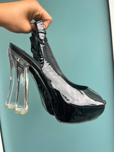Y2K Bakers Translate Heels (8.5)