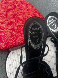 Vintage René Caovilla Pointed Heels (8-8.5)