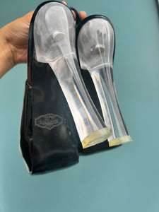Y2K Bakers Translate Heels (8.5)