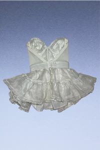 Vintage Reworked Ballerina bustier (34B)