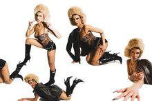 Load image into Gallery viewer, 1990s Fredericks of Hollywood Leopard Mesh Leotard (S)
