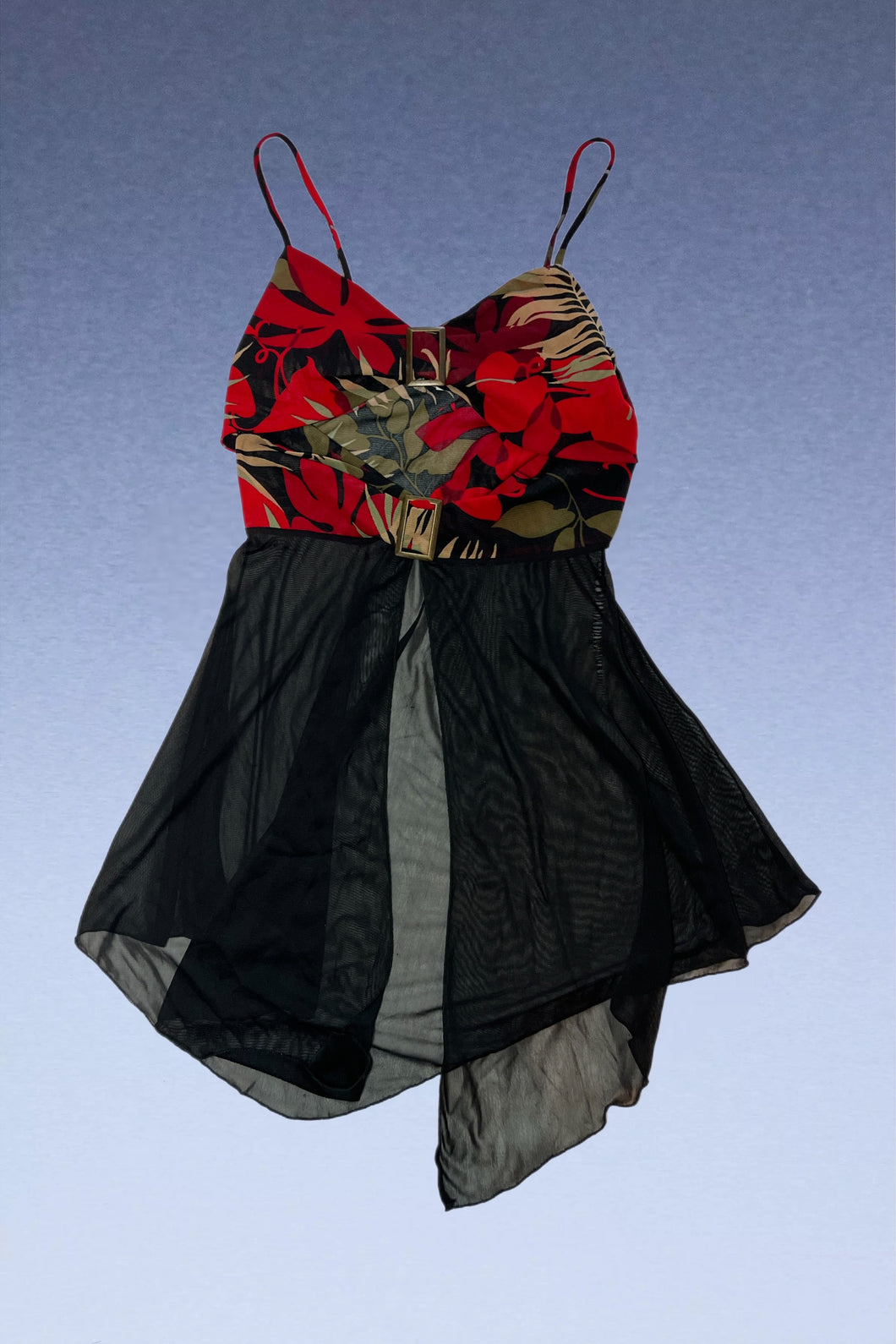 1990s Click Click Buckle Top