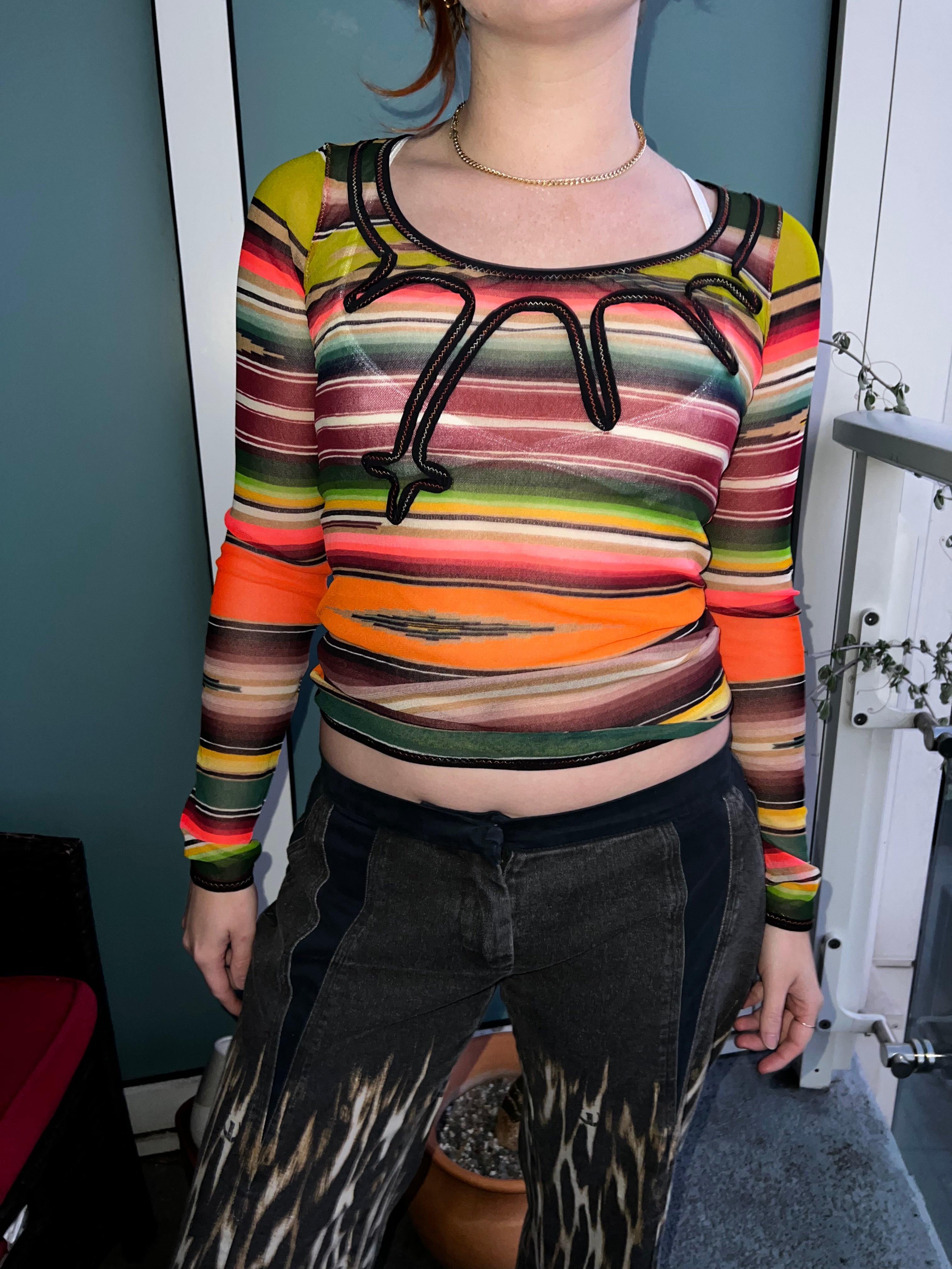 トップス 00s jean paul gaultier top second skin 00s archive jean paul gaultier top second skin - ARCHIVESTOCK