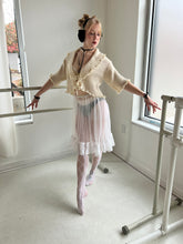 Load image into Gallery viewer, Vintage Christian Dior ruffle knit cardigan (O/S)
