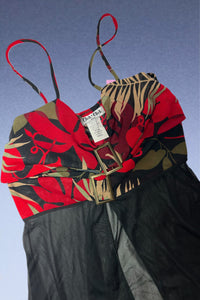 1990s Click Click Buckle Top