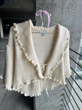 Load image into Gallery viewer, Vintage Christian Dior ruffle knit cardigan (O/S)
