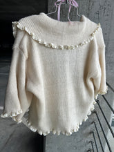 Load image into Gallery viewer, Vintage Christian Dior ruffle knit cardigan (O/S)
