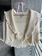 Load image into Gallery viewer, Vintage Christian Dior ruffle knit cardigan (O/S)
