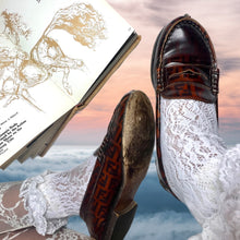 Load image into Gallery viewer, Vtg Fendi Monogram Penny Loafers
