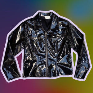 1990s XOXO Vinyl Jacket